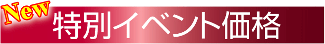 特別イベント価格！